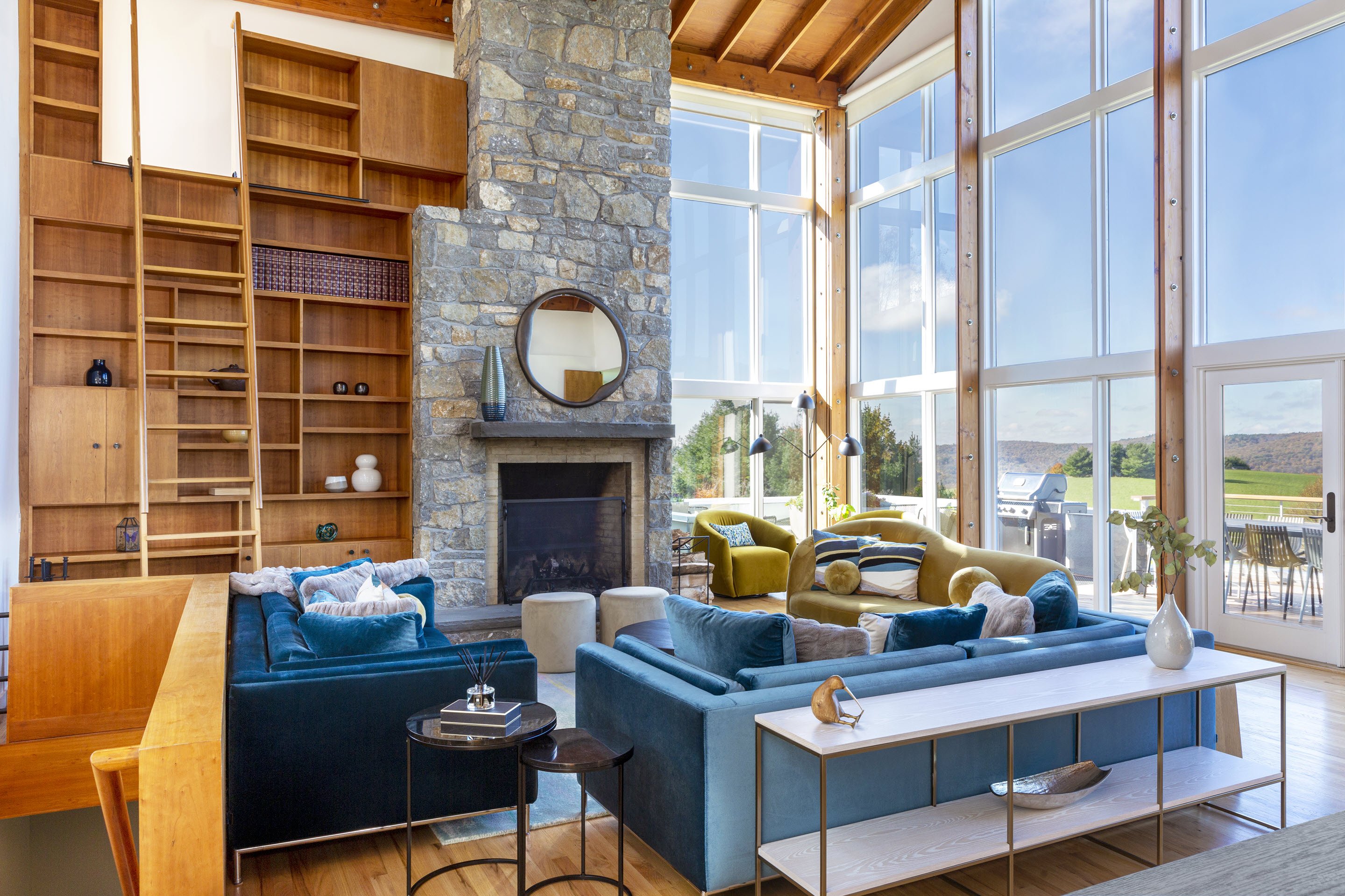 Upstate NY House with rural sophistication