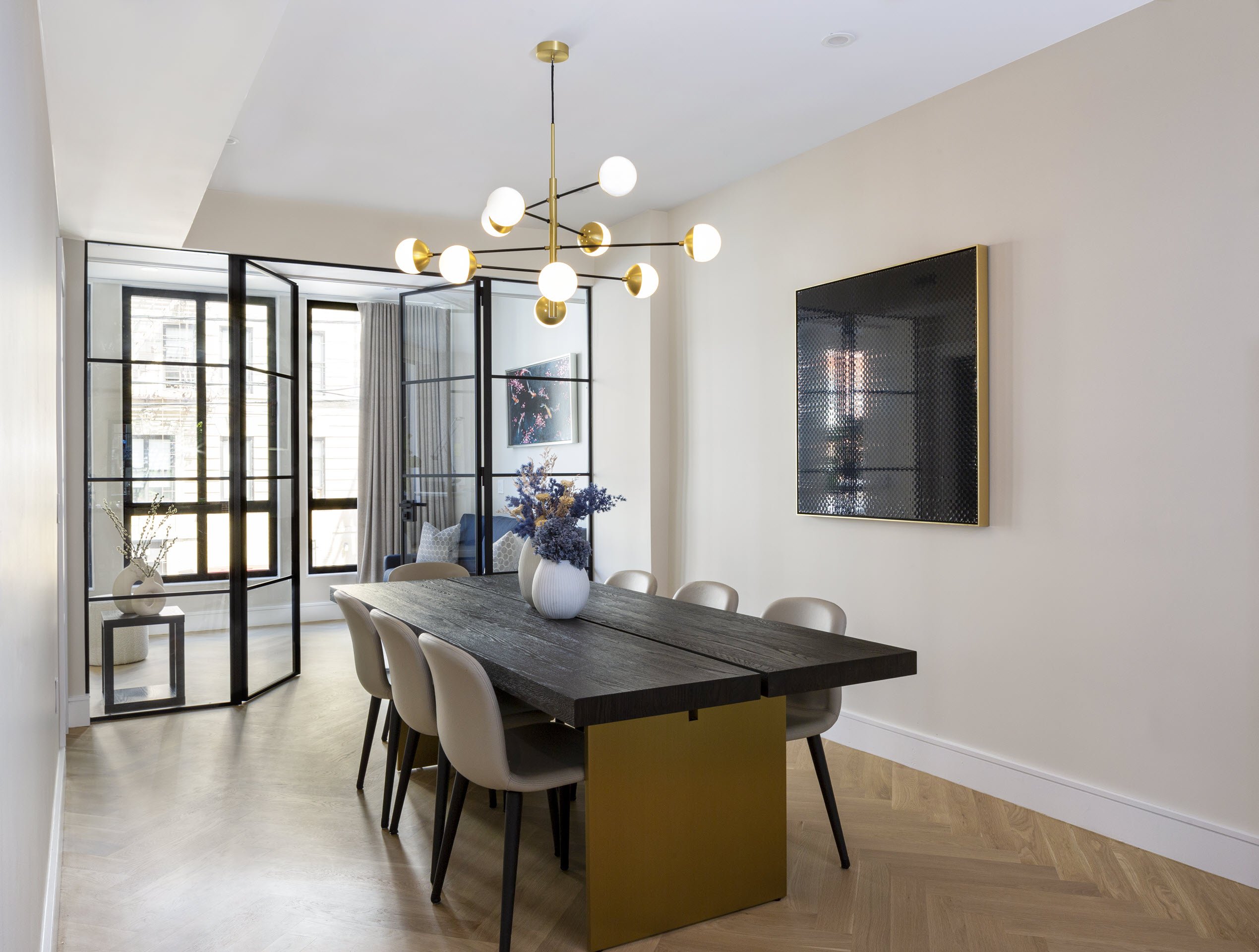 Jefferson St Hoboken Duplex with sophisticated design